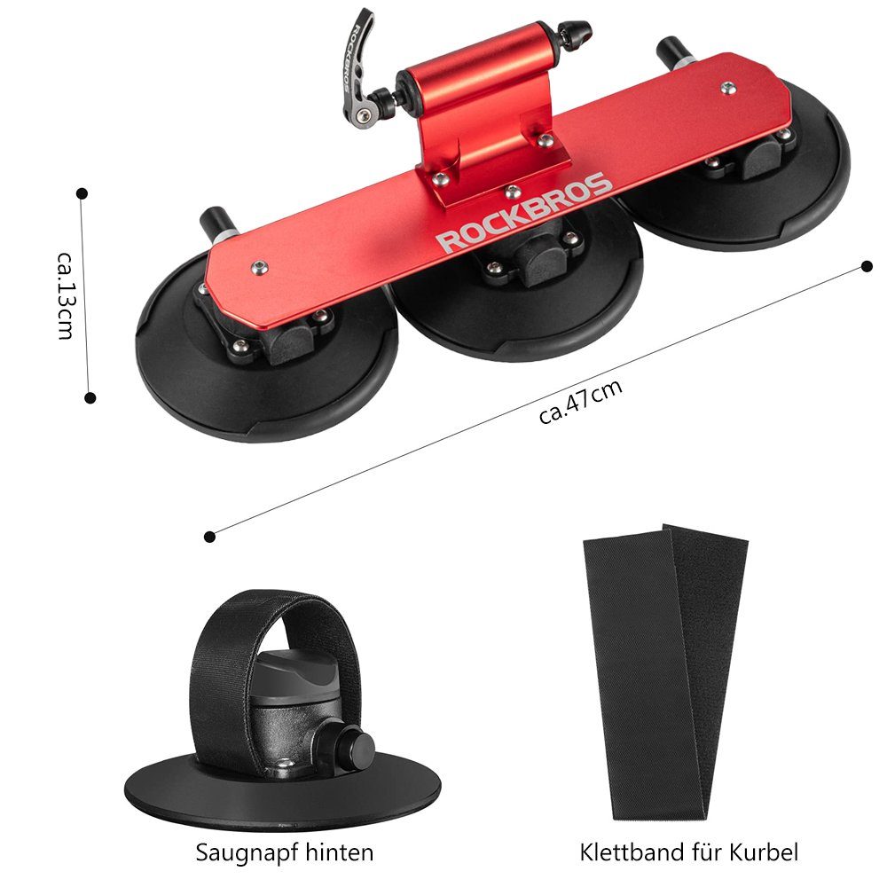 ROCKBROS Dachfahrradträger, für max. 3 Räder, (Fahrradträger, Dachgepäckträger), Max 20kg Leistung