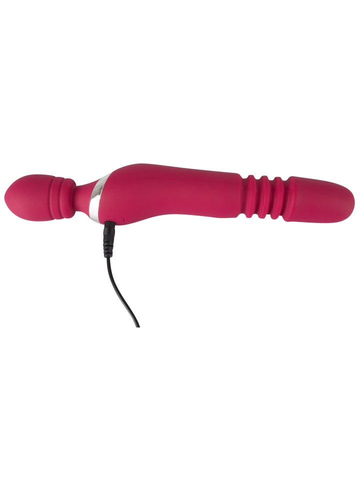 Javida Massagestab Warming & Thrusting Vibe in rot günstig kaufen onesize