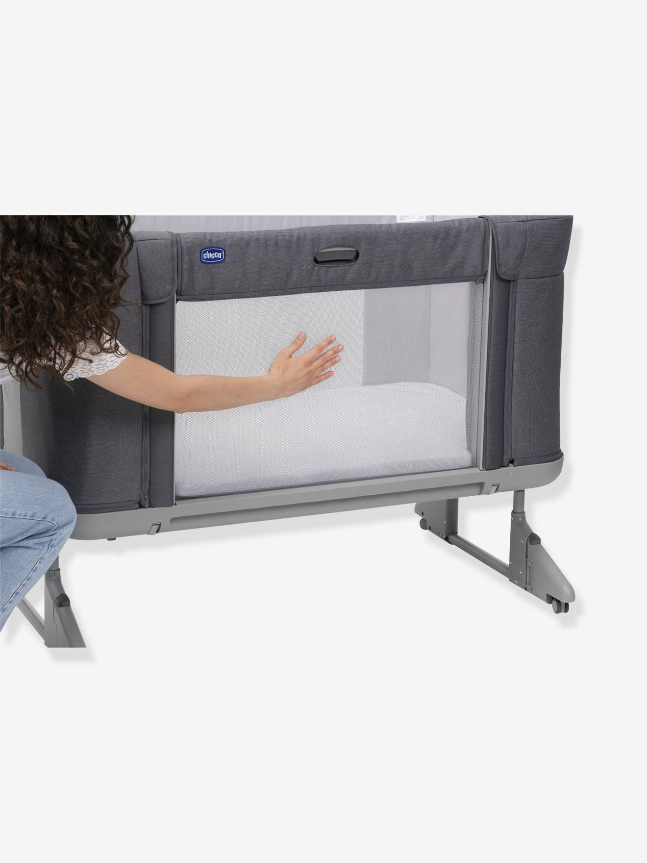 Chicco Mitwachsendes Beistellbett NEXT2ME FOREVER CHICCO - grau