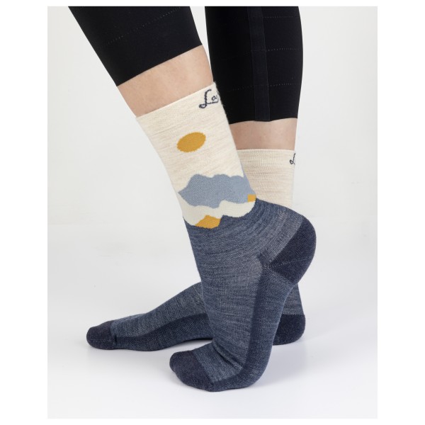 LaMunt - Women's Martha Illustration Sock - Merinosocken