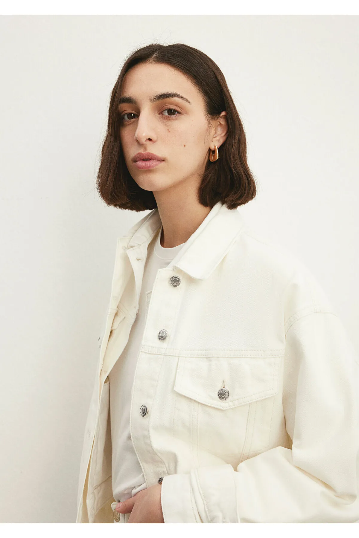 Mavi  Luna 90s - Off-White Jeansjacke1110177-84112