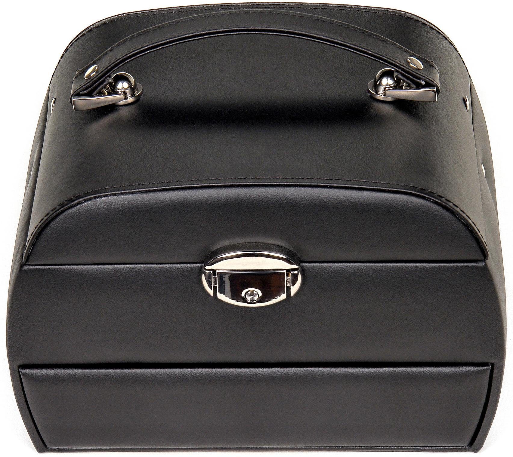 Sacher Schmuckkoffer Selina, K5.000.290443, K5.000.291043, K5.000.290343, in nobler Nappaoptik mit weicher Haptik