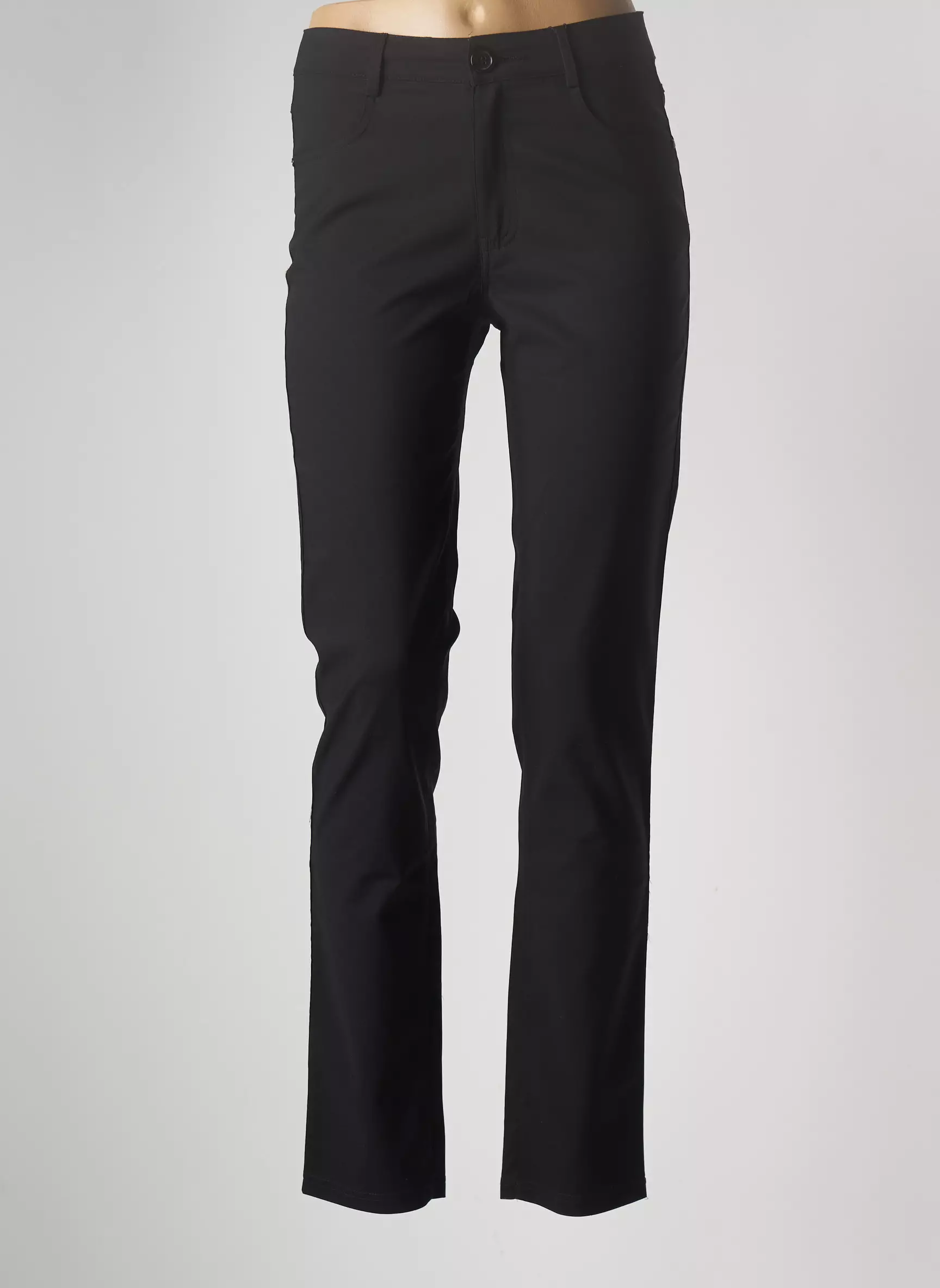 Multiples Pantalons Droits Femme couleur noir