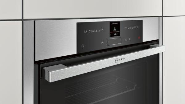 NEFF Pyrolyse Backofen N 70 B55CR20N0, mit Teleskopauszug nachrüstbar, Pyrolyse-Selbstreinigung, mit Slide&Hide®