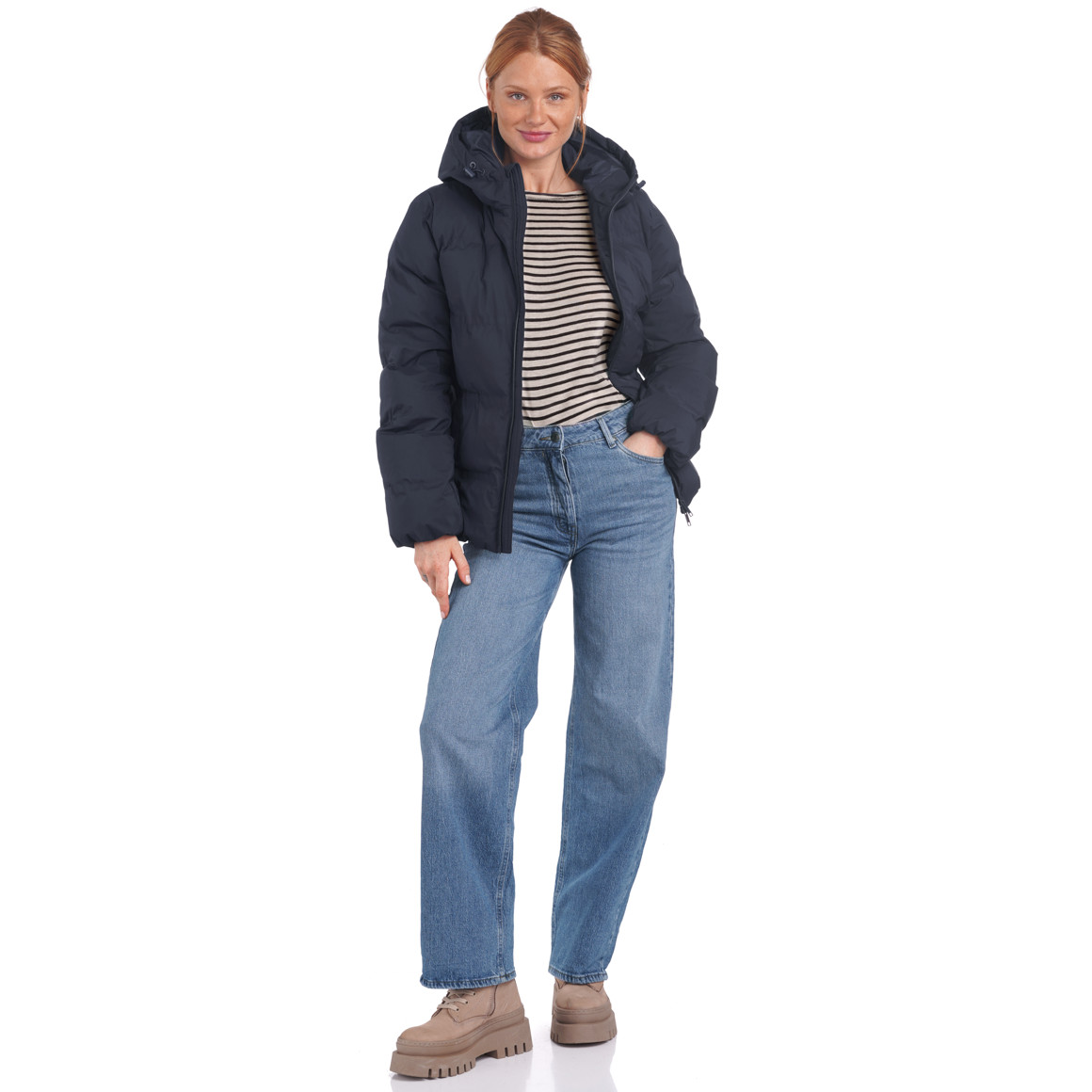 Damen Steppjacke kurz geschnitten