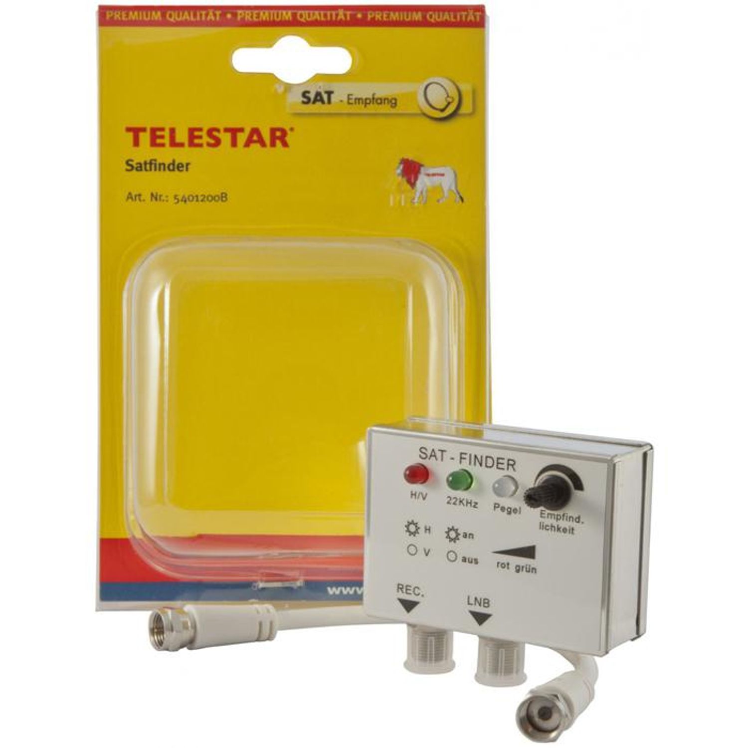 TELESTAR LED Sat-Finder mit Kabel