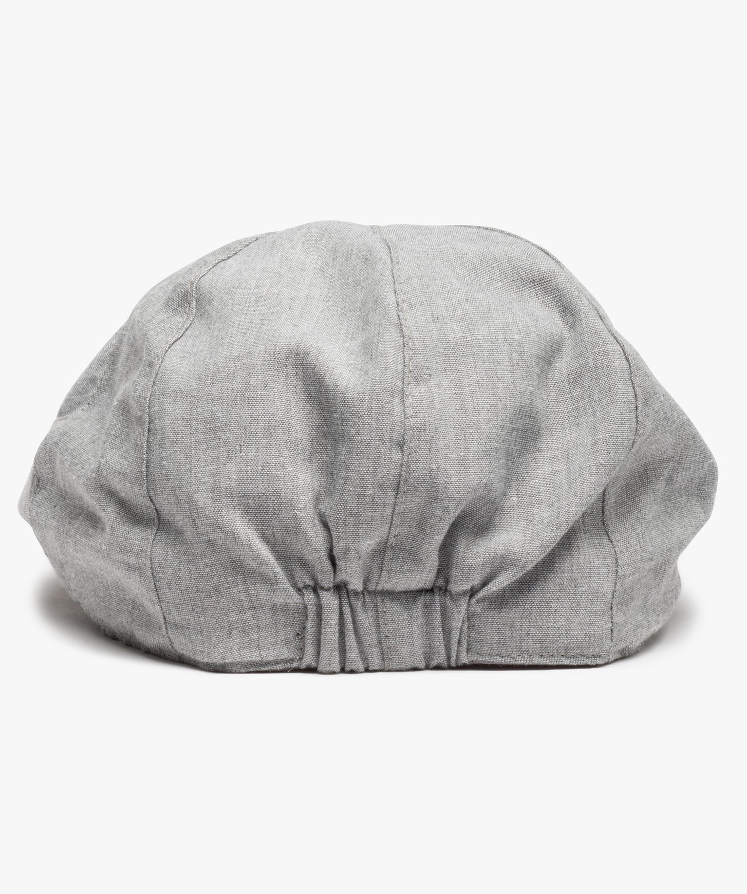 Casquette homme plate avec visière rigide grey | GEMO