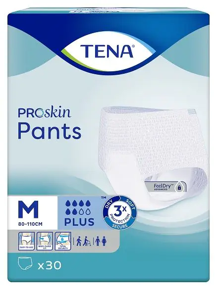 Tena Pants ProSkin Plus, Απορροφητικά Εσώρουχα, 80-110cm, Μεσαίο