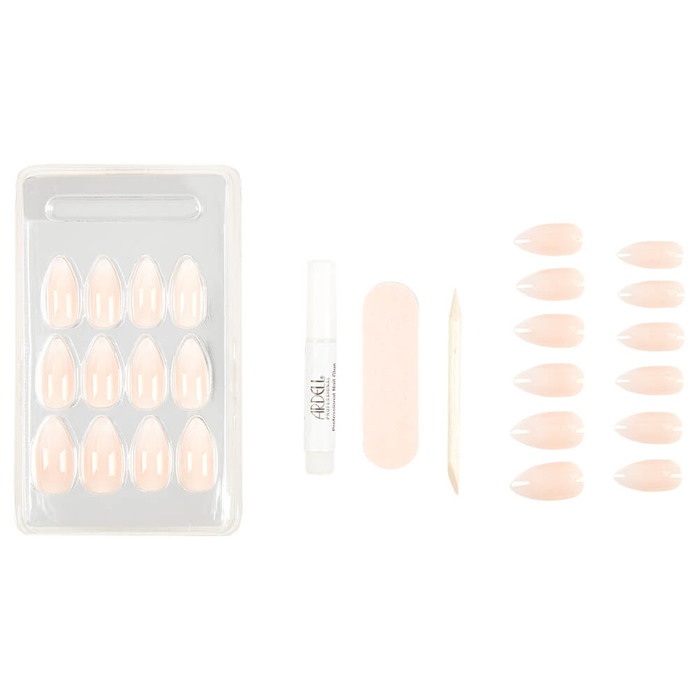 Ardell Nail Addict Ombre French Faux-ongles prêt à poser Ardell avec accessoires