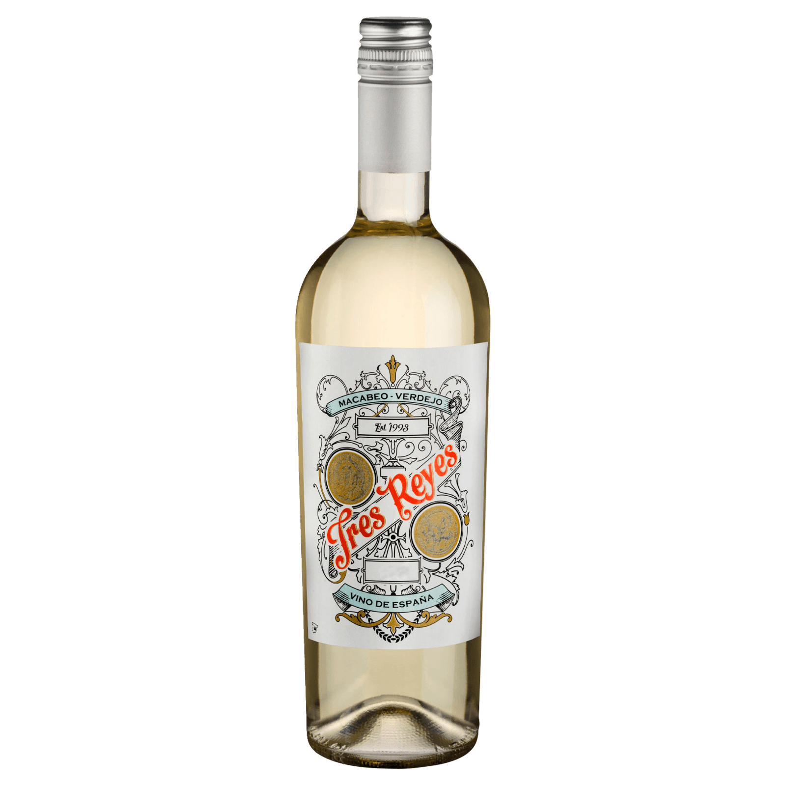 Macabeo Verdejo Weißwein Tres Reyes trocken 0,75l