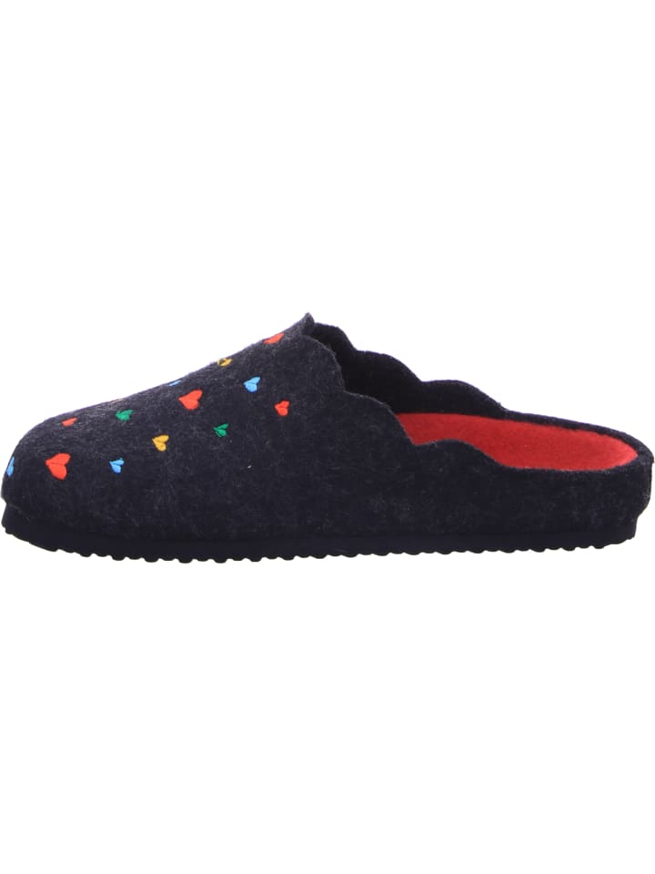 Supremo Pantoffel in schwarz günstig kaufen