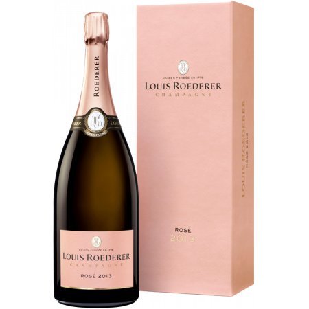 CHAMPAGNE LOUIS ROEDERER - BRUT ROSE MILLESIME 2013 - MAGNUM - COFFRET LUXE