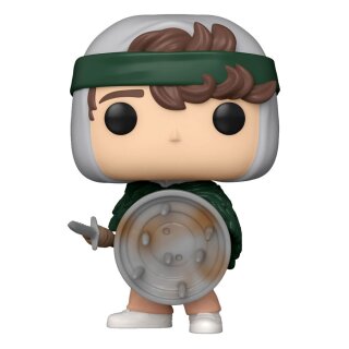 Stranger Things POP! TV Vinyl Figur - Hunter Dustin with Shield
