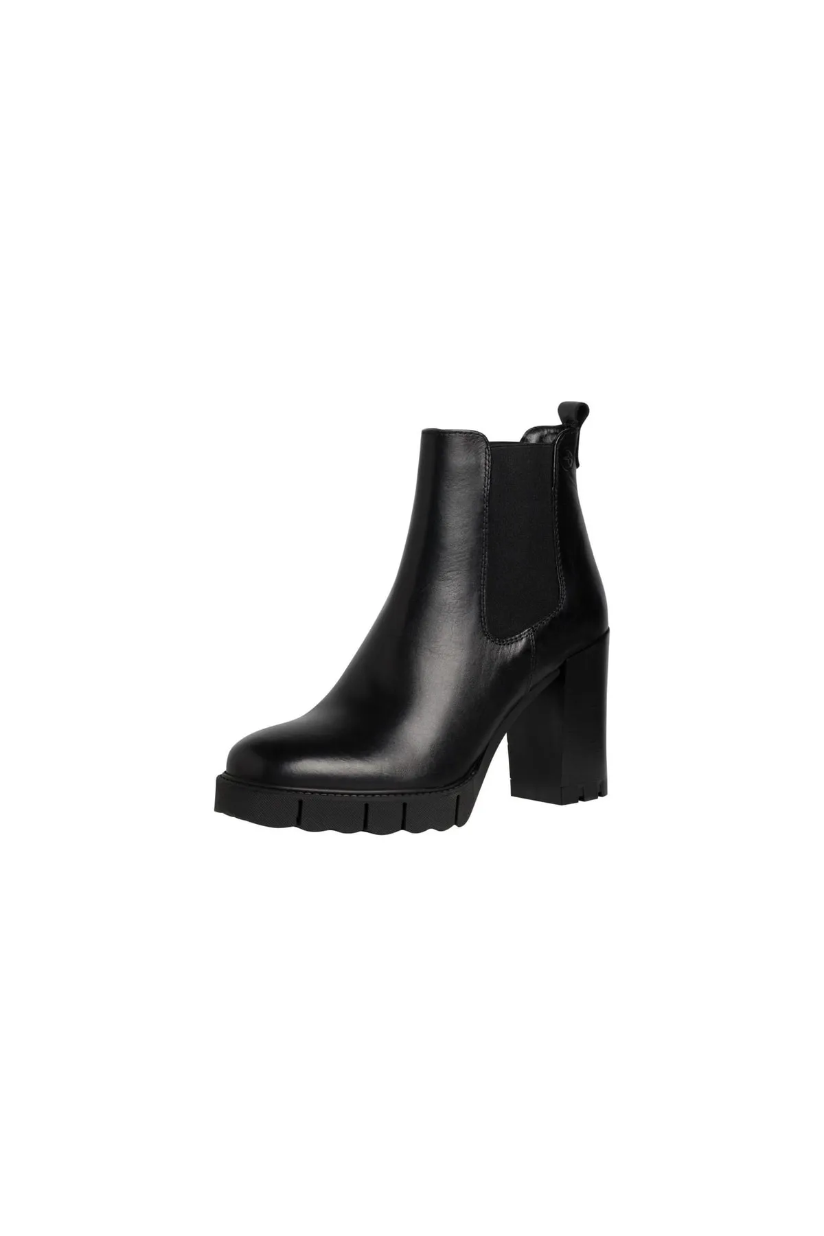Tamaris  Stiefelette - Schwarz - Flacher Absatz
