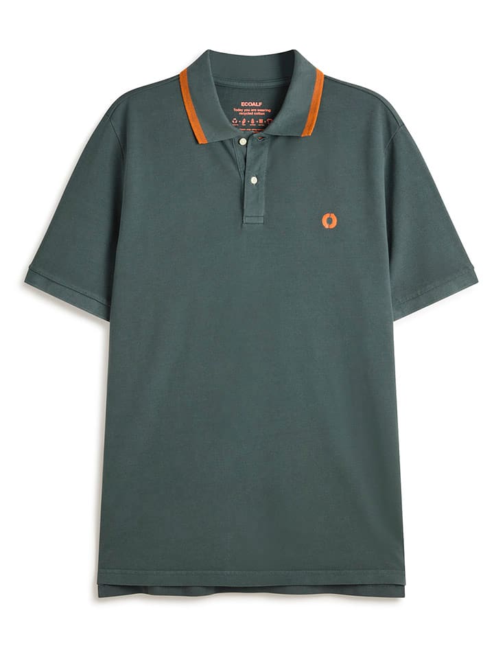 Ecoalf Poloshirt in Khaki günstig kaufen