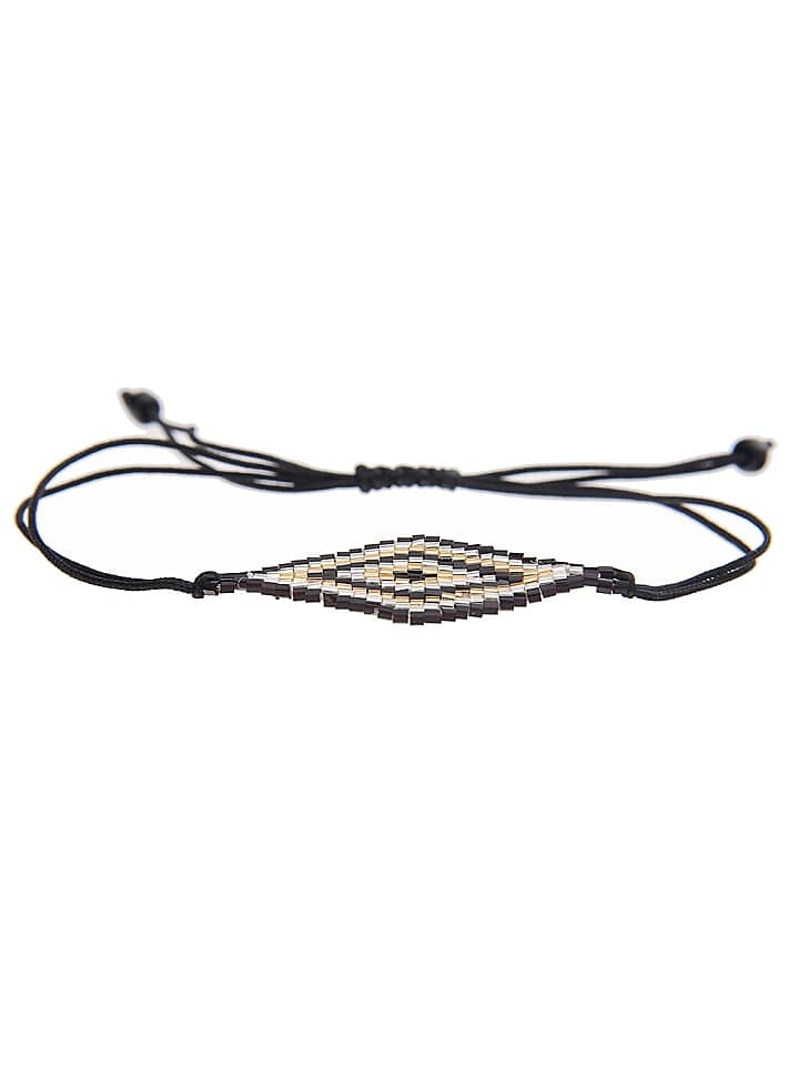 Leslii Armband in schwarz-silber-gold günstig kaufen onesize