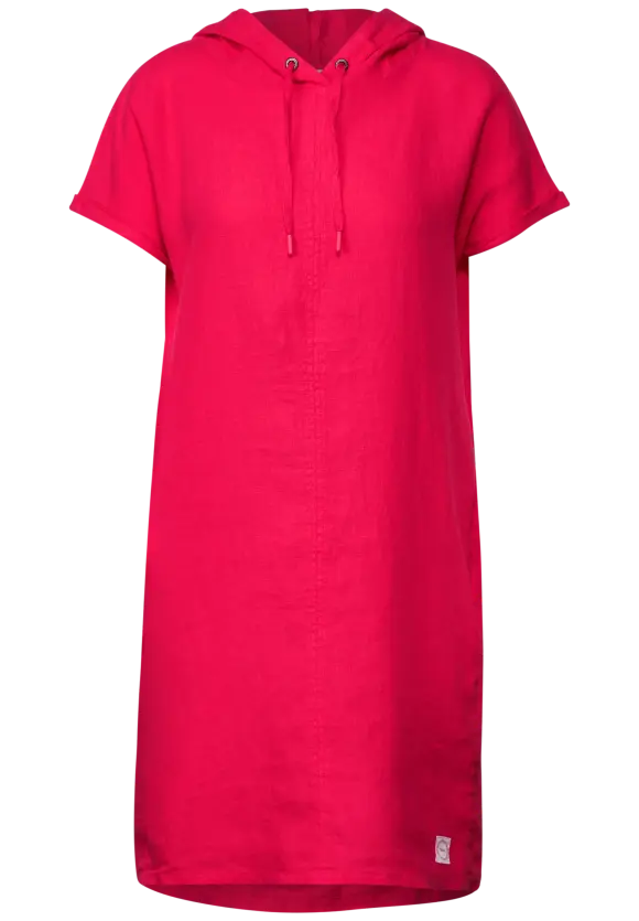 CECIL Leinen Hoodie Kleid