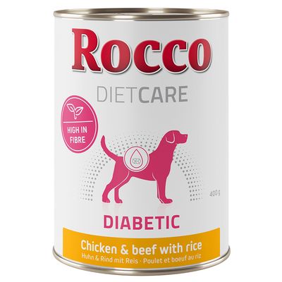 Rocco Diet Care Diabetic Huhn & Rind mit Reis 400g