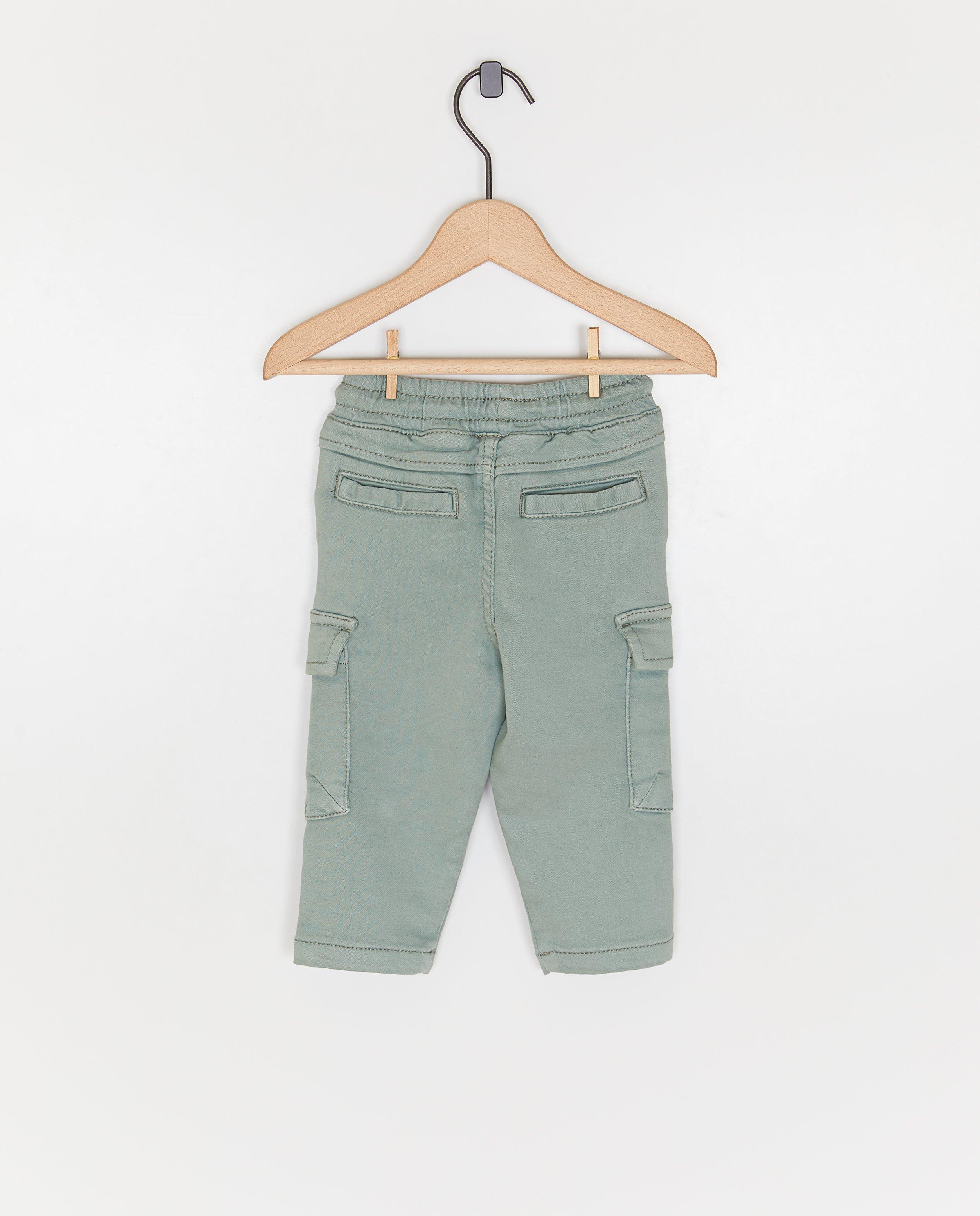 Pantaloni Little Dutch Green kaki