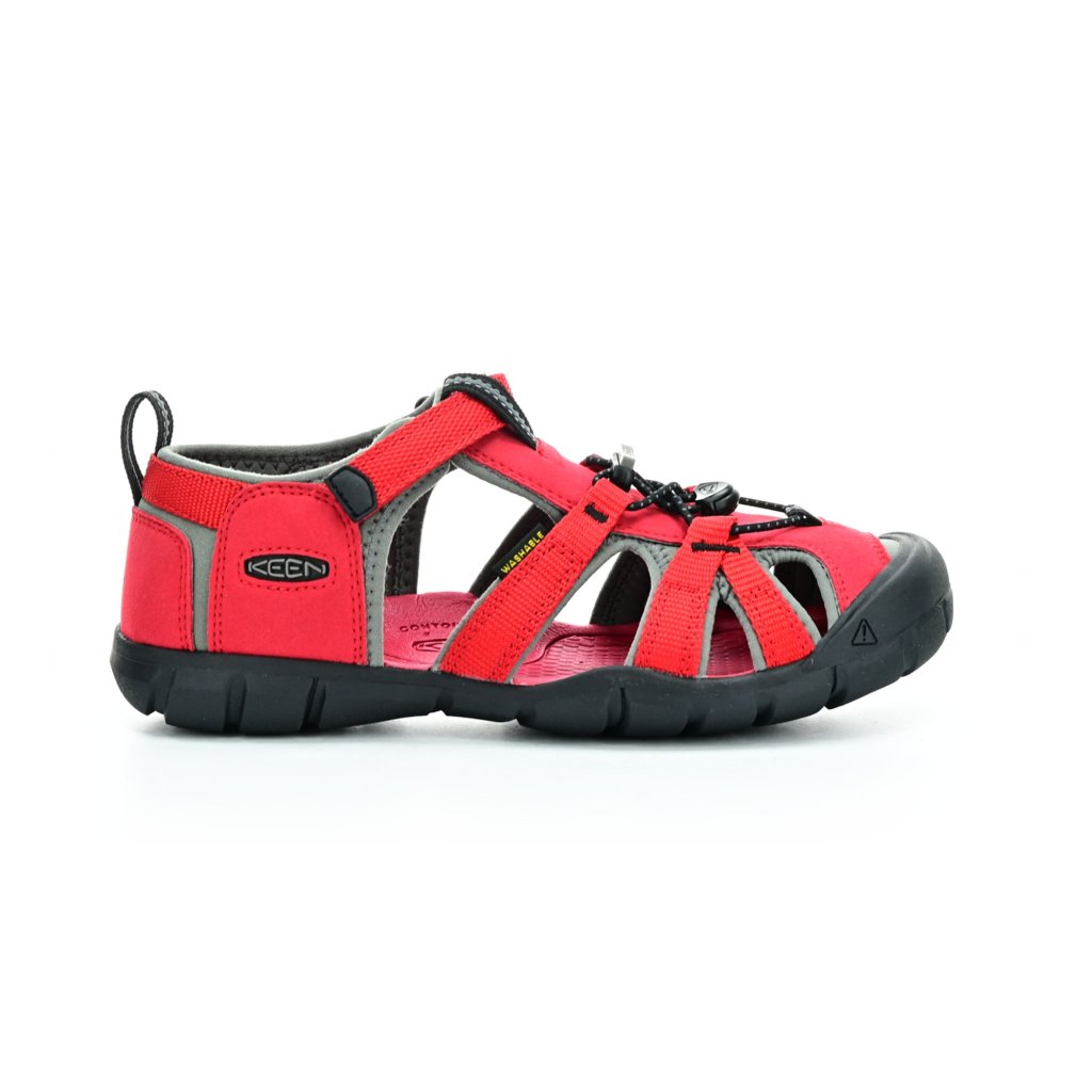 Keen Seacamp II Racing Red/Gargoyle AD (CNX) Sandalen