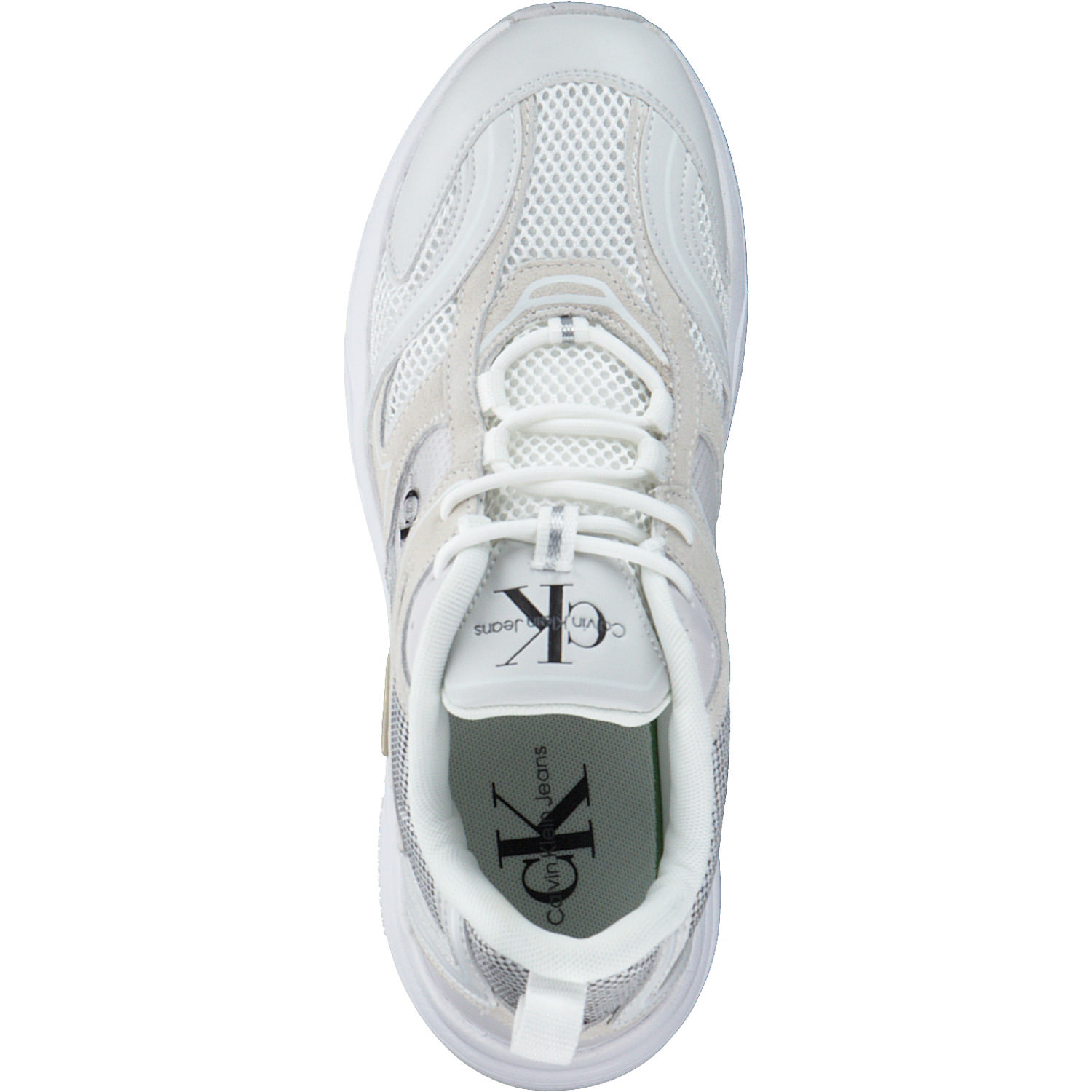 Calvin Klein YW0YW00891, Sneakers Low, Damen, Weiß