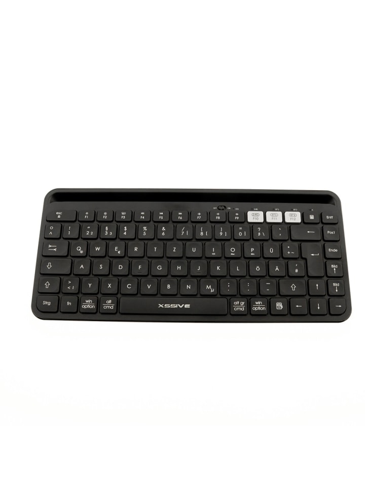 COFI 1453 Kabellose Bluetooth Tastatur QWERTY in Schwarz günstig kaufen onesize