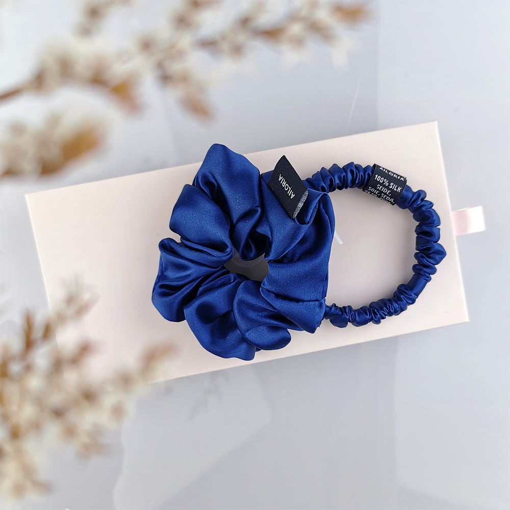 Ailoria Doux Set Scrunchie S und M Blau
