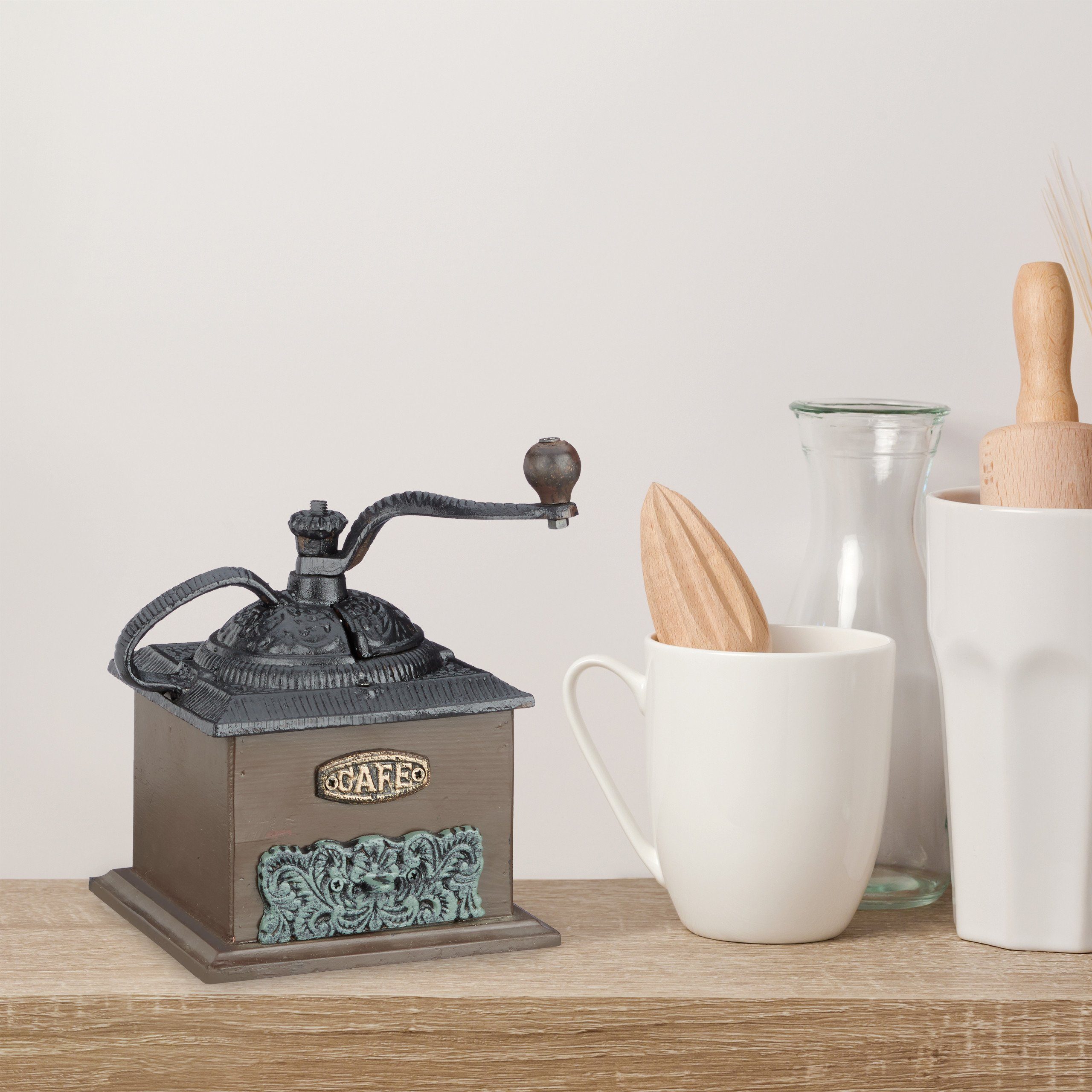 relaxdays Kaffeemühle Kaffeemühle Deko Vintage