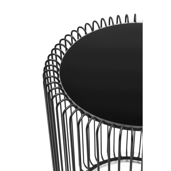 KARE Beistelltisch Wire 2er Set Schwarz