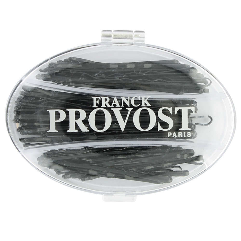 Franck Provost BOÎTE PLEXI PINCES GUICHES NOIRES - 3 TAILLES CHOUCHOU