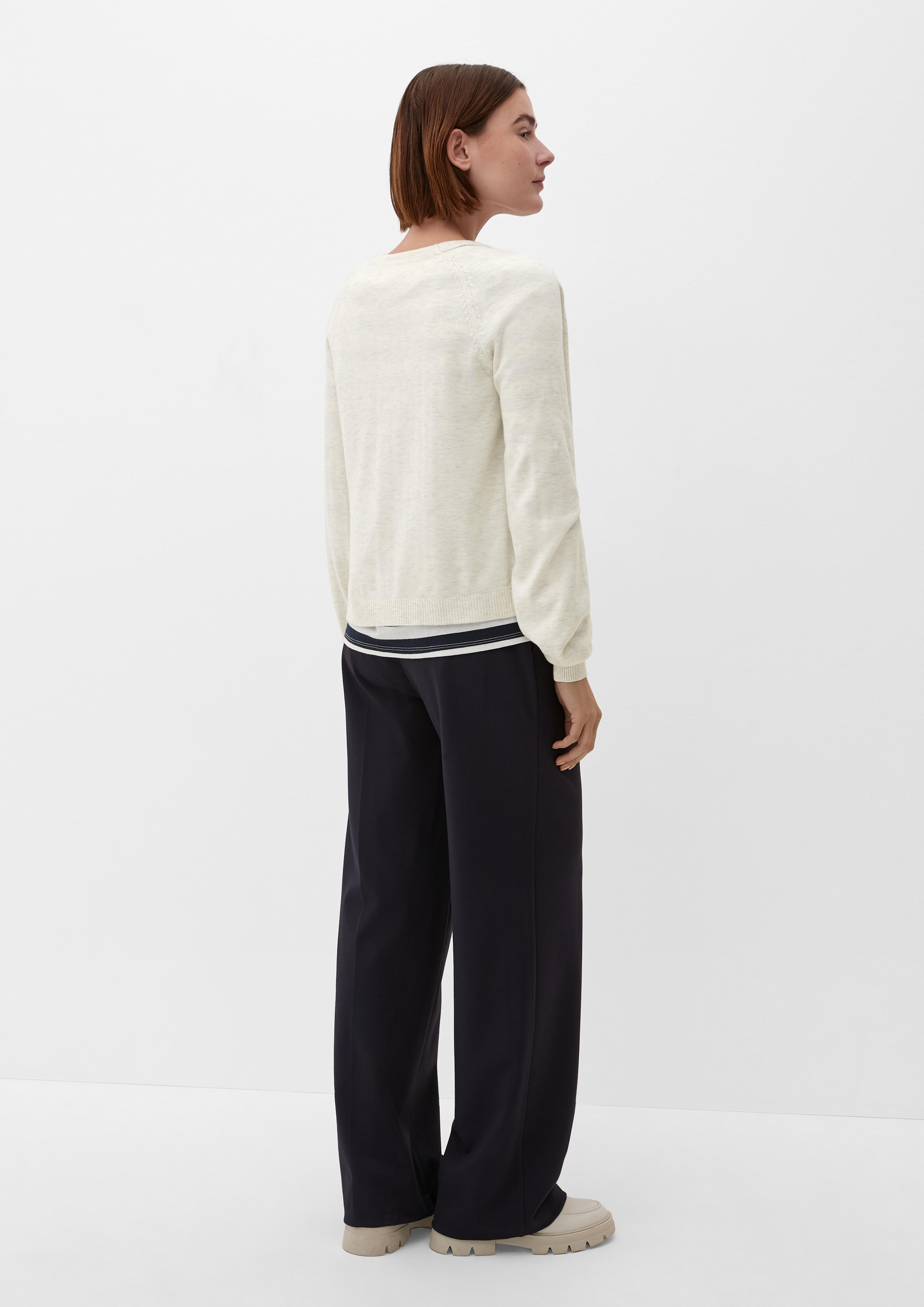 Strickjacke aus Viskosemix  2130013-02W0