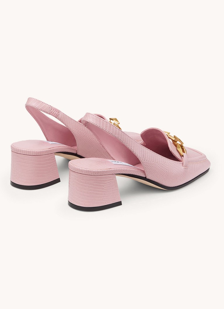 Slingback Jimmy Choo Diamond Tilda 45 in pelle di vitello