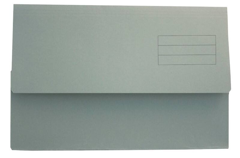 Exacompta Dokumentenmappe DW250-GRNZ Manila 34,6 (B) x 24 (T) x 0,2 (H) cm Grün 50 Stück