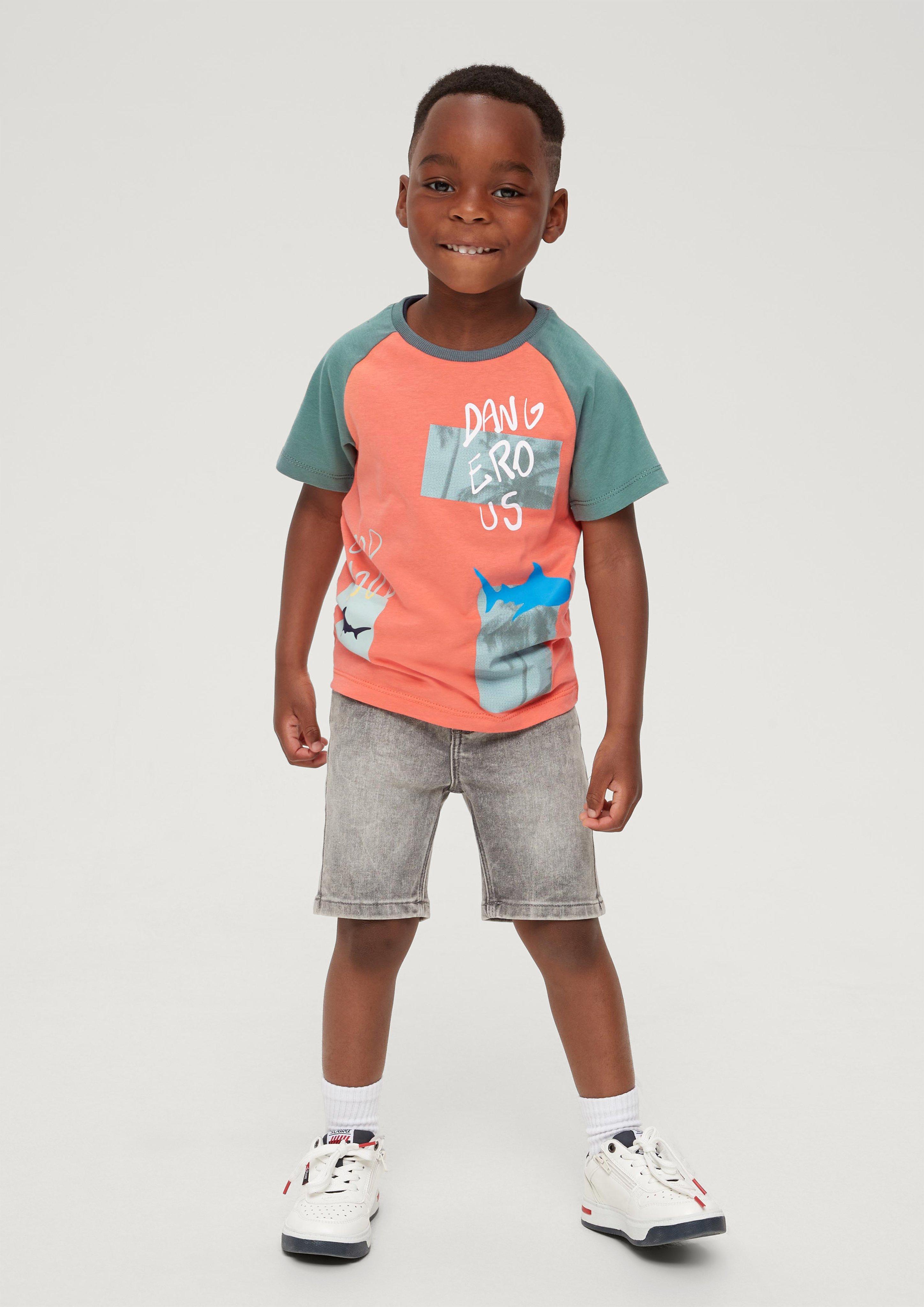 T-Shirt mit Prints  2130689-2350