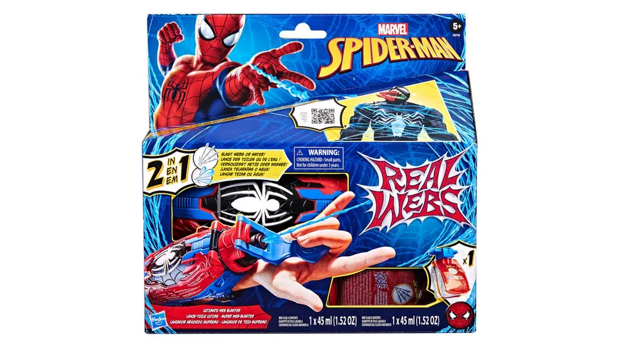 Hasbro - Marvel Spider-Man Real Webs Super Web-Blaster