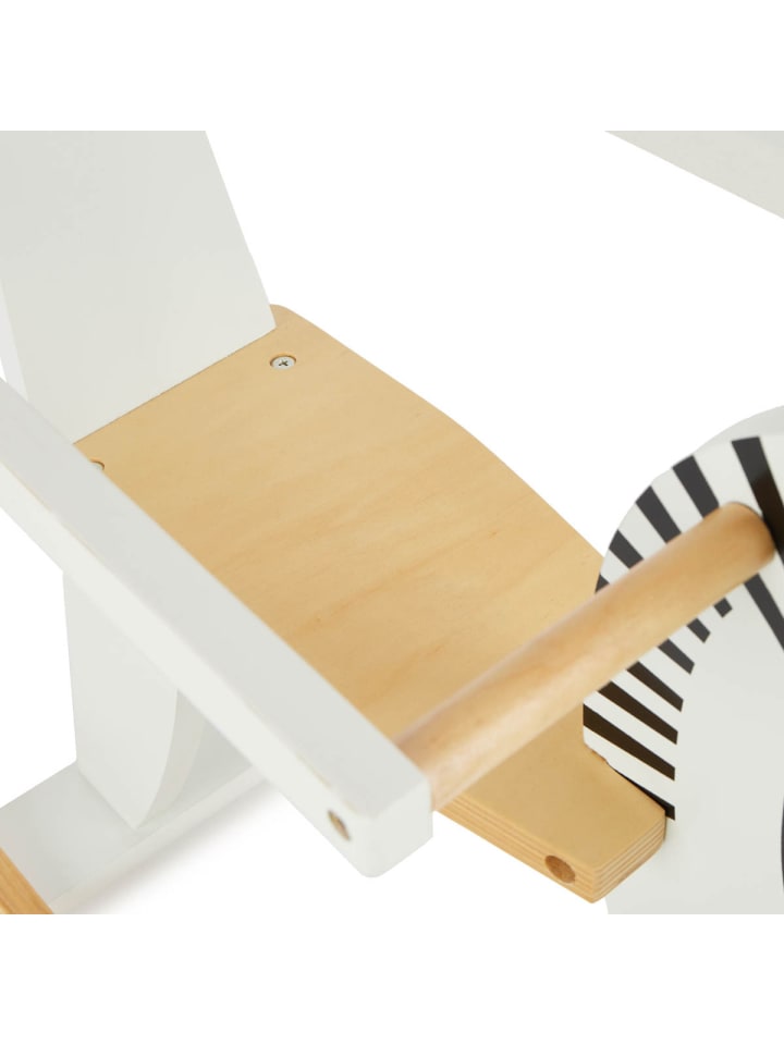 Bieco Spielwaren Schaukeltier aus Holz Zebra in Weiß günstig kaufen onesize