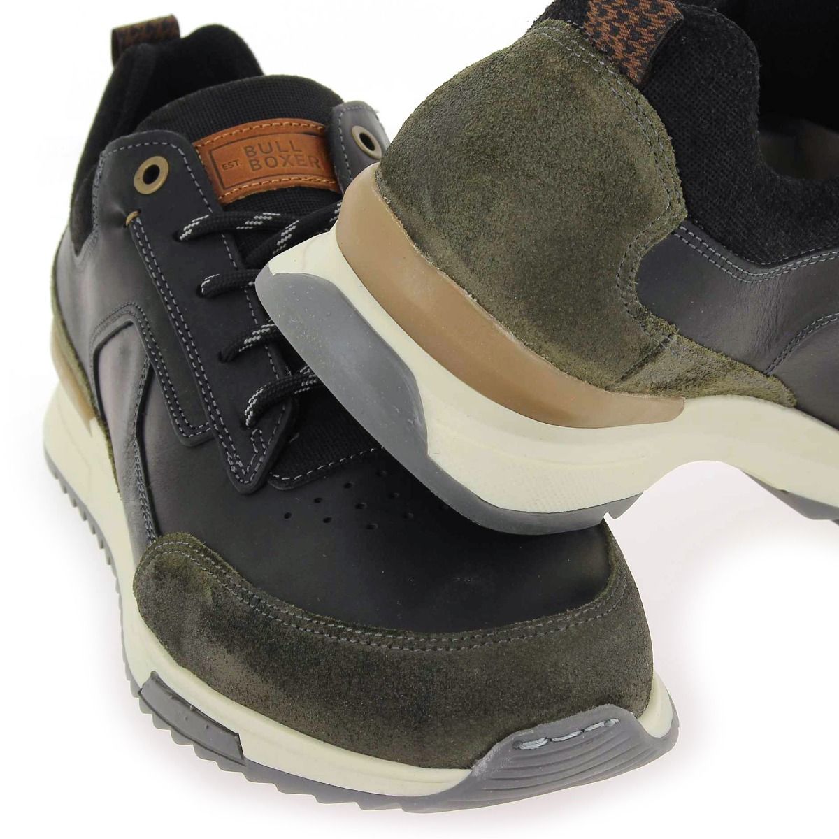 Bullboxer  989P21793A - Noir Kaki