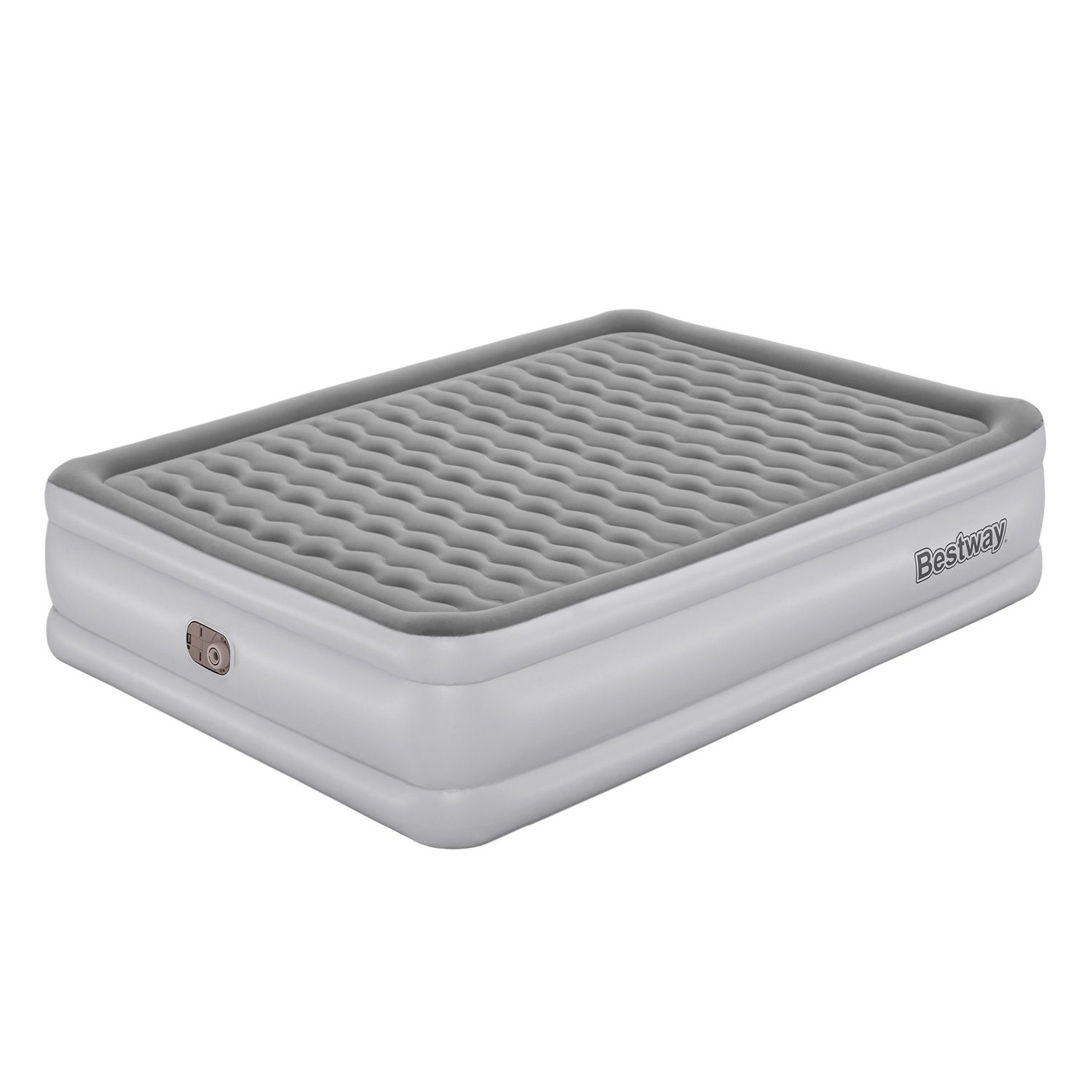 Bestway Luftbett TriTech 2 Personen selbstaufblasend Elektropumpe 203 x 152 x 46 cm