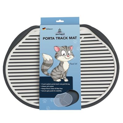 Katzentoilettenvorleger Soft Touch Track Matt
