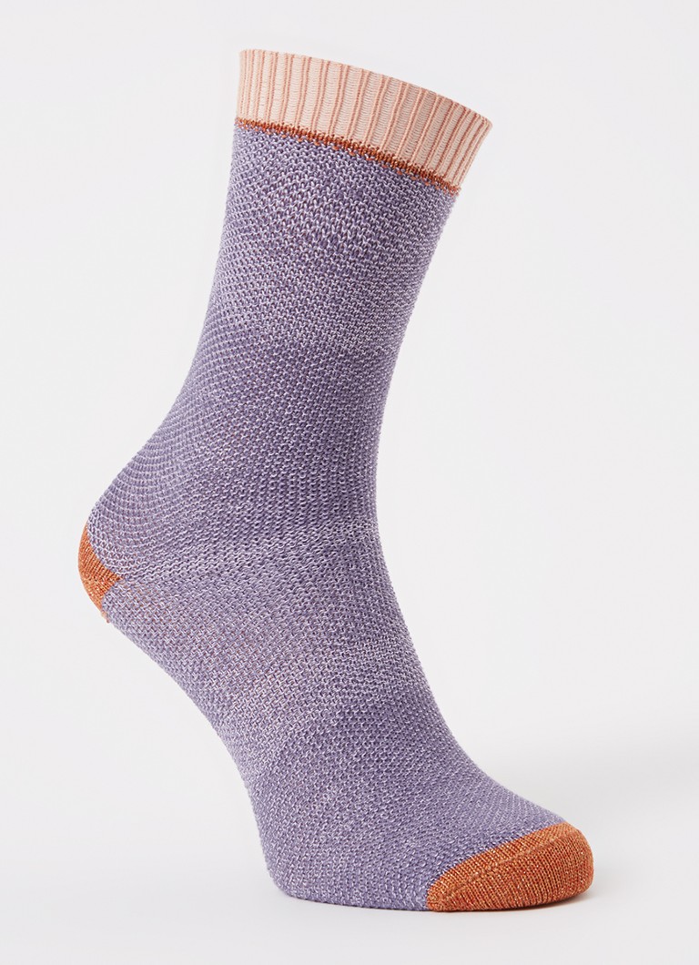 Chaussettes Sessùn Voyageur en mélange de coton et lurex