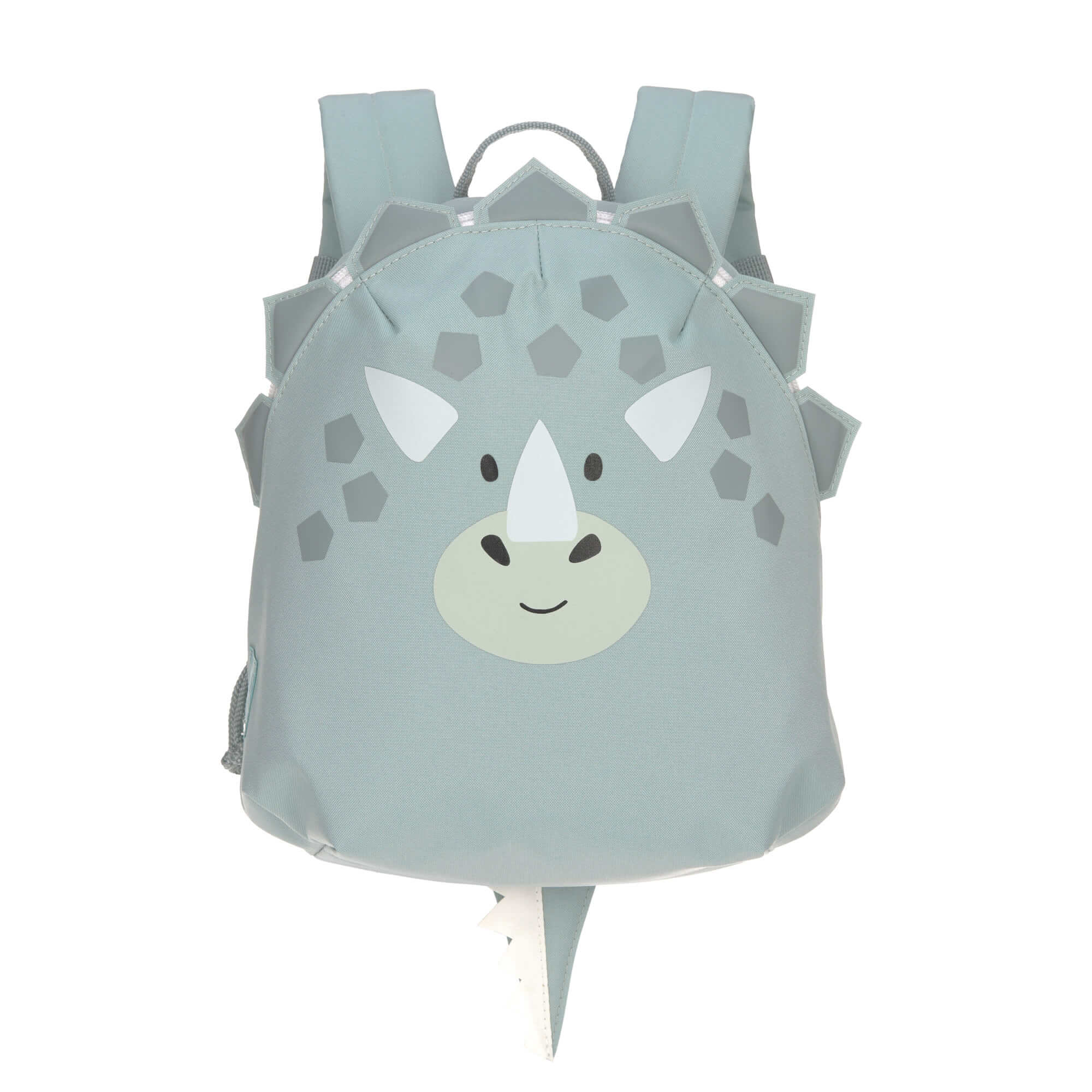 Kindergartenrucksack Tiny - Dinosaurier, Grau