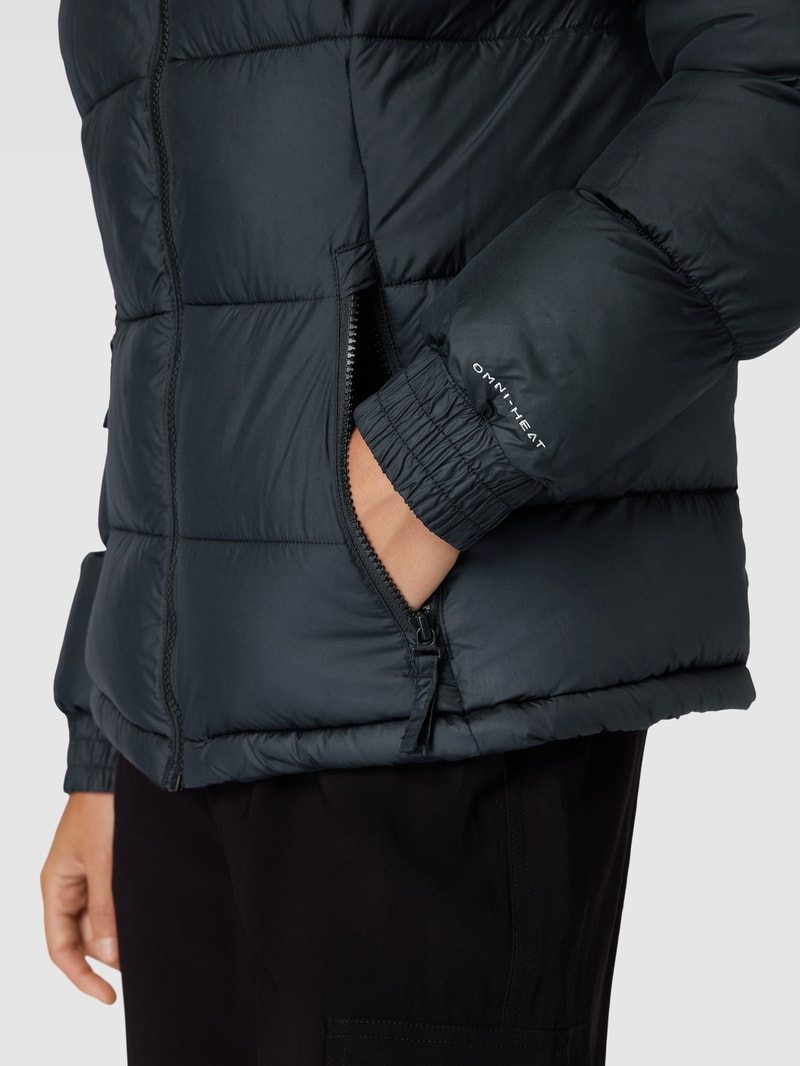 Steppjacke mit Kapuze Modell 'PIKE LAKE II INSULATED JACKET' in schwarz