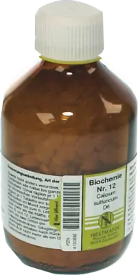 BIOCHEMIE 12 Calcium sulfuricum D 6 Tabletten  1000 St  Tabletten
