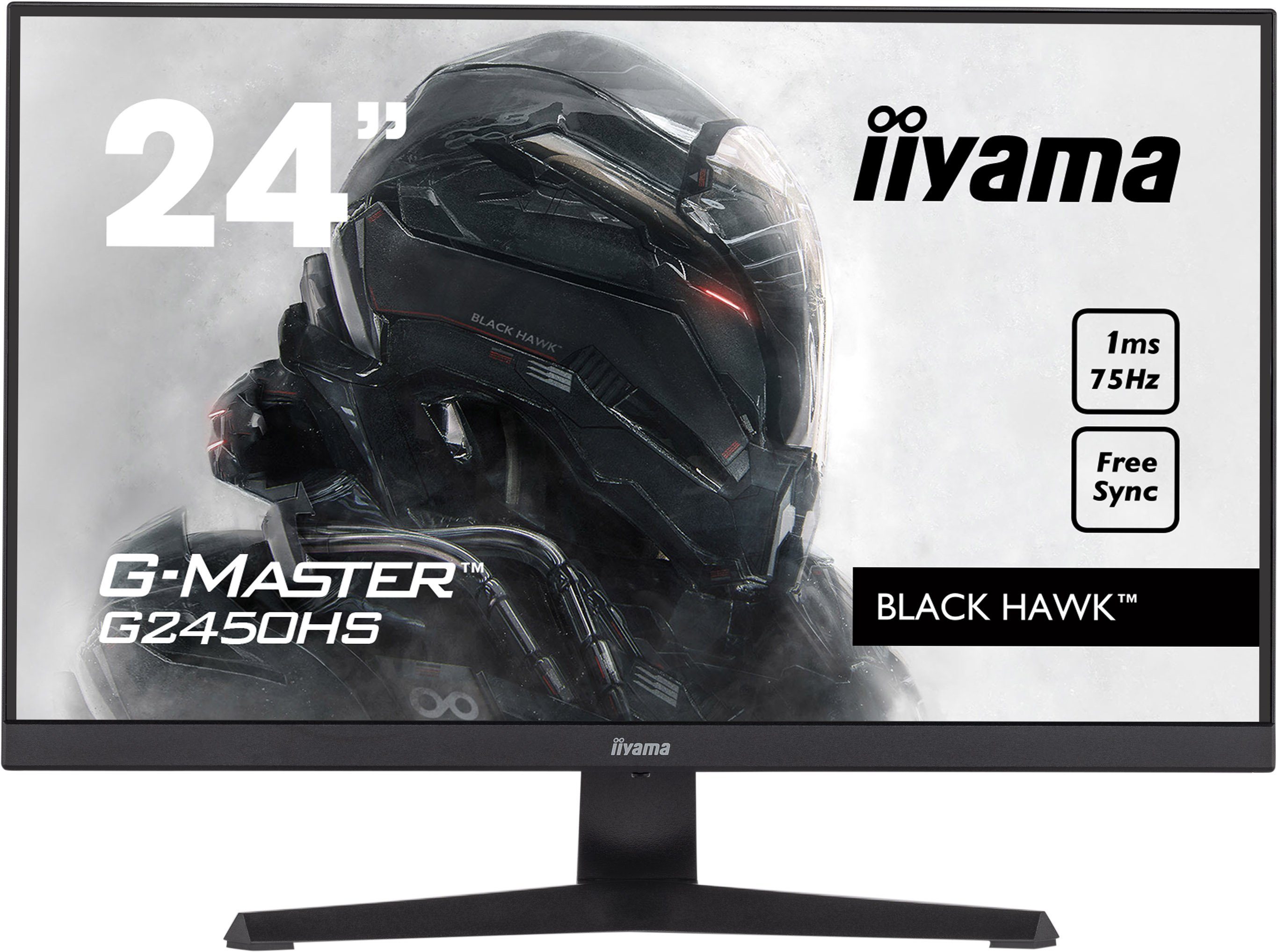 Iiyama G2450HS-B1 LED-Monitor (60,5 cm/24 