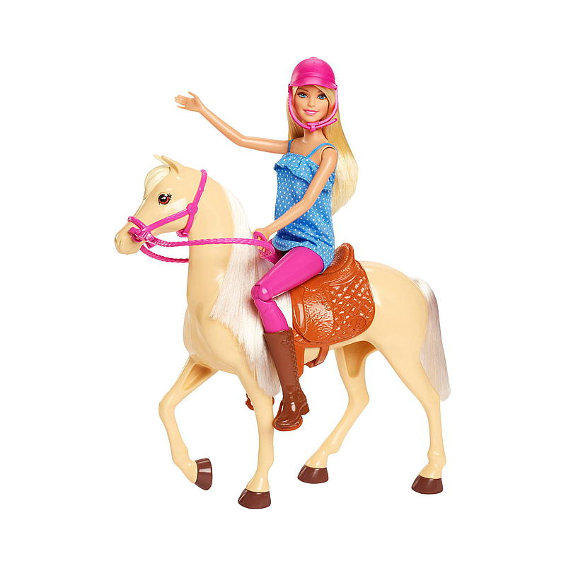 Barbie Barbiedukke med hest