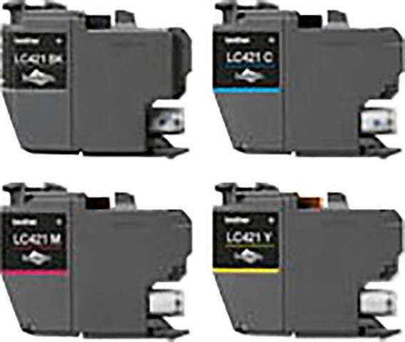 Brother LC421VALDR Tintenpatrone (Packung, 4-tlg)