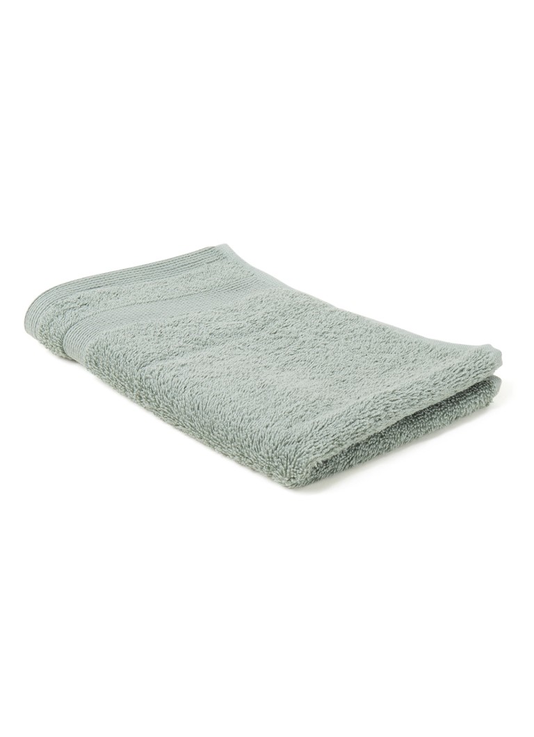 de Bijenkorf Home Organic Softness gjestehåndkle - 600 g/m² - 30 x 50 cm