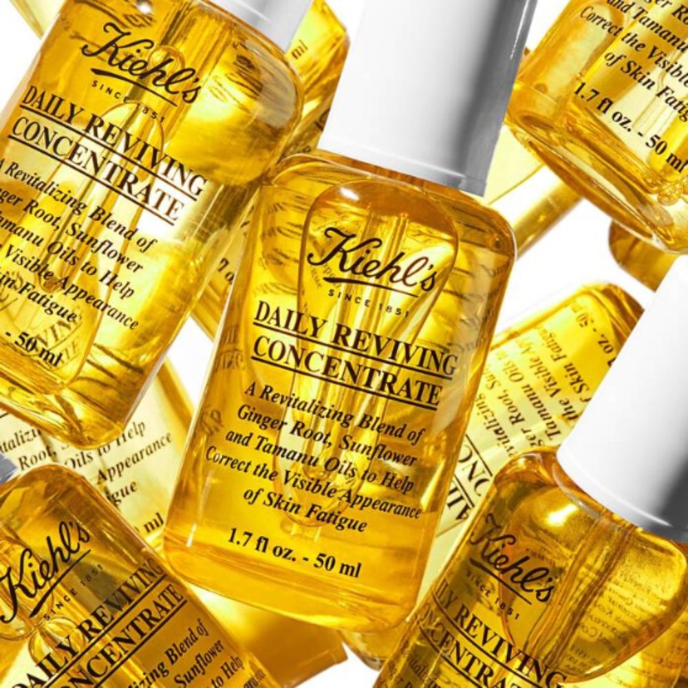 kiehl's Daily Reviving Concentrate Huile visage protectrice et revitalisante de jour
