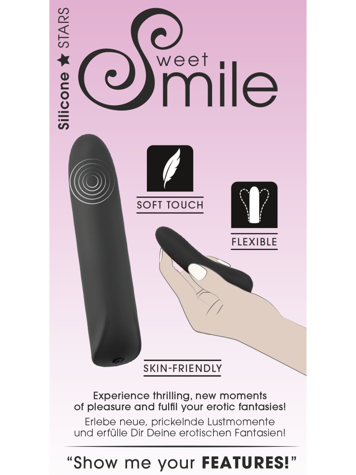 Sweet Smile Minivibrator Mini Vibrator in schwarz günstig kaufen 12