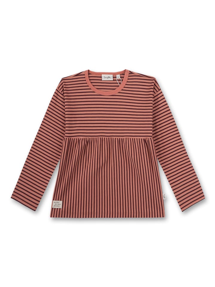 Sanetta Langarmshirt in Braun günstig kaufen 62